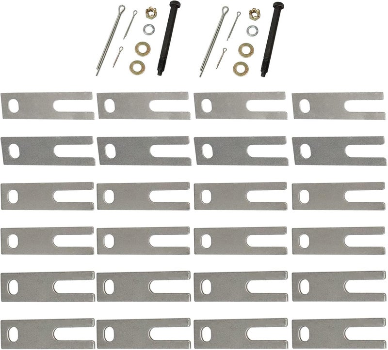LAFORMO Stainless Steel Trailing Arm Shim Kit With Hardware Compatible With Chevy Corvette 1963-1982 (Never Rust.) - Image 5